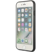 Guess GUHCI84GMGGR iPhone 7/8/SE 2020/2022 pelēks/pelēks cietais apvalks 4G Liels Metāla Logotips