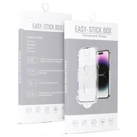 Rūdīts stikls pilna līme Easy-Stick kaste iPhone 11 melns