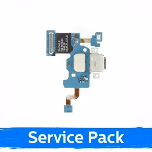 Uzlādes ports saderīgs ar Samsung T545 Tab Active Pro ar flex / Plata (Service Pack)