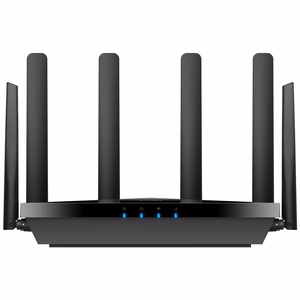 Cudy P5 bezvadu maršrutētājs Gigabit Ethernet divjoslu (2.4 GHz / 5 GHz) 5G melns