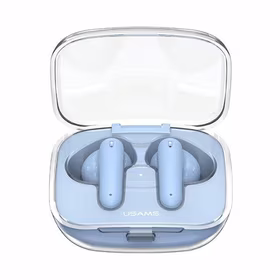 USAMS Austiņas Bluetooth 5.3 TWS BE series earbuds bezvadu zils US-BE16