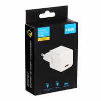 Wall charger I-BOX C-38 PD30W, balts