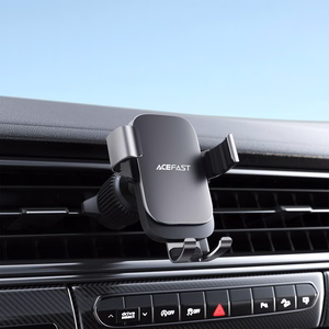 Acefast D59 gravitācijas auto telefona turētājs gaisa ventilācijas atverē - pelēks