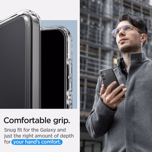 Spigen Ultra Hybrid viedtālruņa apvalks Samsung Galaxy S24 - caurspīdīgs