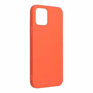 Viedtālruņa silikona apvalks IPHONE 12 / 12 Pro persikas krāsā