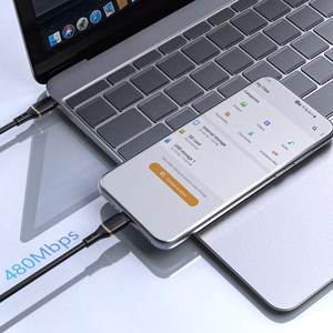 Dudao L25C USB-C Kabelis 1m 60W with Soft Silicone Braid - Melns