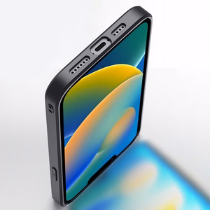 Dux Ducis Fino viedtālruņa apvalks iPhone 14 Plus zils neilona
