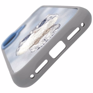 Nimmy Big Eyed Pet 2.0 kaķa viedtālruņa apvalks iPhone 17 - pelēks