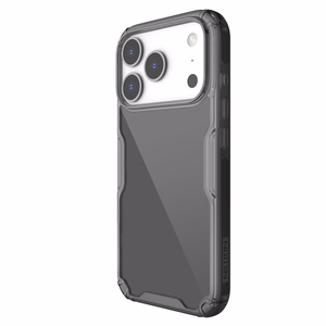 Nillkin Nature TPU Pro viedtālruņa apvalks iPhone 17 Pro - daļēji caurspīdīgs melns