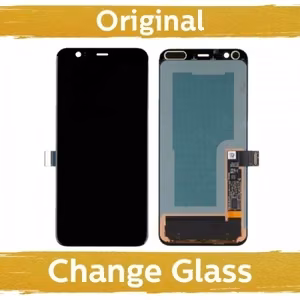 LCD displejs saderīgs ar Google Pixel 4 G020M melns (atjaunots: Ķīna)