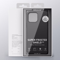 Nillkin Super Frosted Shield pastiprināts apvalks, vāciņš iPhone 13 Pro Max, zils
