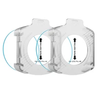 Tech-Protect Easy Set+ 2 komplekts rūdītais stikls Huawei Watch GT 5 Pro 46 mm - caurspīdīgs