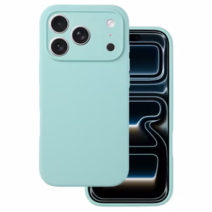 Силиконовый чехол Lite для iPhone 17 Pro мятный