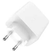 Acefast ātrais lādētājs GaN (2xUSB-C / USB-A) PPS / PD / QC4+ 65W balts (A41)