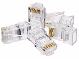 Alantec WT001 wire connector RJ45 caurspīdīgs