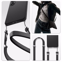 SPIGEN futrālis LIQUID AIR priekš SAMSUNG S26 Plus matēts melns