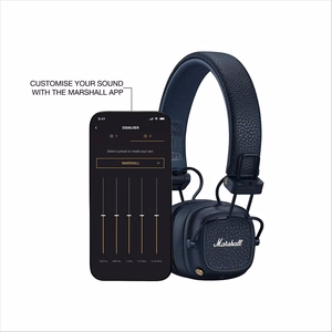 Wireless headphones Marshall Major V On-Ear Bluetooth midnight zils