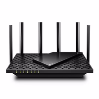 TP-Link Archer AX72 wireless router Gigabit Ethernet Dual-band (2.4 GHz / 5 GHz) melns