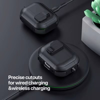 DUX DUCIS PECP - TPU+PC aizsargapvalks AirPods 4 melns