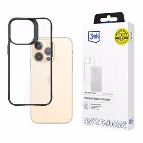 3mk Satin Armor viedtālruņa apvalks+ sērija iPhone 13 Pro - melns