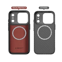 Tech-Protect Kevlar Aramid MagSafe maciņš iPhone 17 Pro Max melns