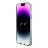 Guess GUHMP15XHITSP iPhone 15 Pro Max 6.7" rozā/rozā cietais apvalks IML Iridescent MagSafe