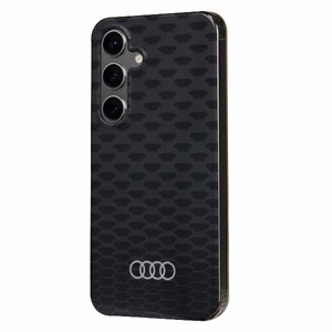 Audi IML Izšuvuma raksts Magnētiskais viedtālruņa apvalks S24 S921 melns/melns cietais apvalks AU-IMLMS24-Q5/D3-BK