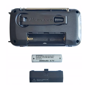 Midland ER100 avārijas radio ar 2600 mAh akumulatoru
