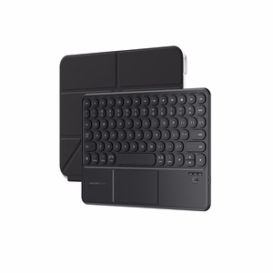 AmazingThing Minimal Case Keylite Combo Keyboard Case priekš iPad Air M3 11" - melns