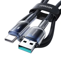 Joyroom USB-A - USB-C kabelis S-A42 3A 1.2m melns