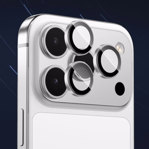 Benks Tempesarkans glass Glass Warrior Lens Protector on camera Iphone 17 Pro/17 Pro Max (lens 3 pieces) sudraba