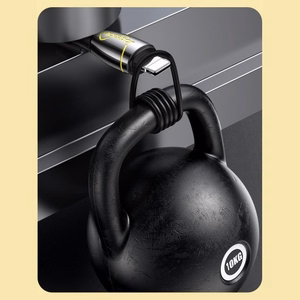 USB kabelis Joyroom Mermaid Series melns Type-C 120cm (līdz 5A)