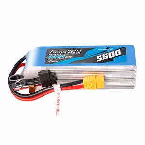 Akumulators Gens Ace G-Tech 5500 mAh, 22,2 V, 60C, 6S1P LIPO ar XT90 savienotāju