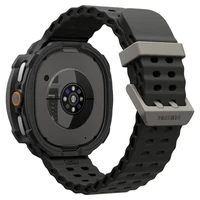 Spigen Rugged Armor pulksteņa apvalks Samsung Galaxy Watch 8 Classic 46mm - matēts melns