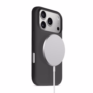 Crong Color Cover Magnetic MagSafe vāciņš ierīcei iPhone 17 Pro Max, melns