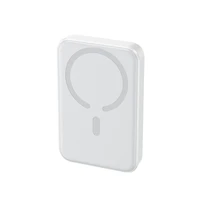 Magnētiskais portatīvais lādētājs Joyroom JR-W020 20W 10000mAh MagSafe + USB-C uz USB-C kabelis 0,25m (balts)