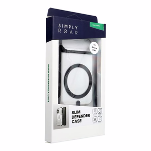 ROAR case SLIM DEFENDER compatible with MagSafe for IPHONE 17 Air black