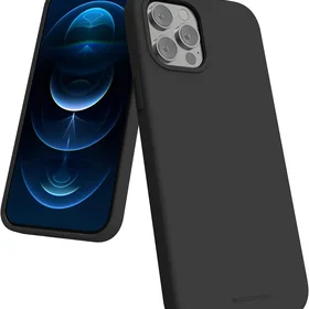 Korpuss Mercury Silikona korpuss Apple iPhone 16e melns