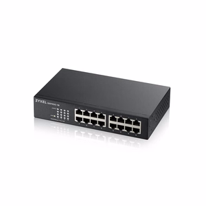 Zyxel GS1100-16-EU0104F – nepārvaldāms, gigabitu Ethernet, tīkla komutators, 16 porti