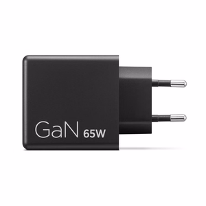 Lenovo Dual USB-C 65W GaN G0A6065BEU – GaN lādētājs ar divām USB-C pieslēgvietām, 65 W