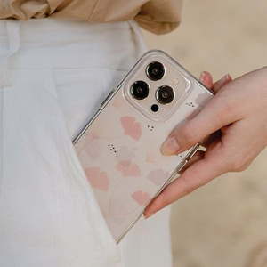 Uniq Coehl Meadow viedtālruņa apvalks iPhone 14 Plus - rozā