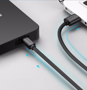 Ugreen USB - mini USB kabelis 480 Mbps 3 m melns (US132 10386)
