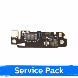 Uzlādes ports saderīgs ar Xiaomi Mi Note 10 / Mi Note 10 Pro ar elastīgo kabeli / Plata (Service Pack)