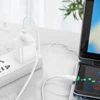 Kabelis USB A uz USB C Hoco PD 2,4A 27W 1 m X96 balts