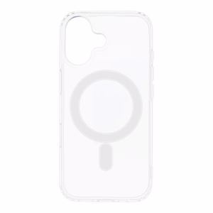 CLEAR MAG COVER (MID) magnētiskais viedtālruņa apvalks, saderīgs ar MagSafe, paredzēts IPHONE 17, caurspīdīgs