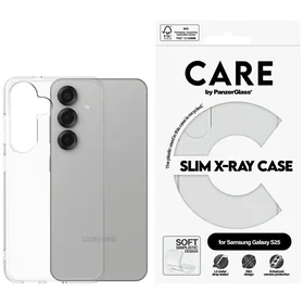 CARE by PanzerGlass Modes X-Ray viedtālruņa apvalks Samsung Galaxy S25 - Caurspīdīgs