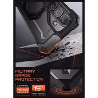 Supcase UB Grip Mag MagSafe korpuss priekš Samsung Galaxy S26 - Melns