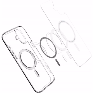 Spigen Ultra Hybrid MagSafe apvalks iPhone 16 – balta
