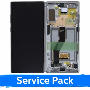 LCD дисплей для Samsung N975 Note 10 Plus с рамкой Aura Glow (Service Pack)