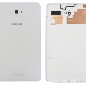 Задняя крышка для Samsung T580 Tab A 10.1 (2016) белая Оригинал (б/у Grade C)